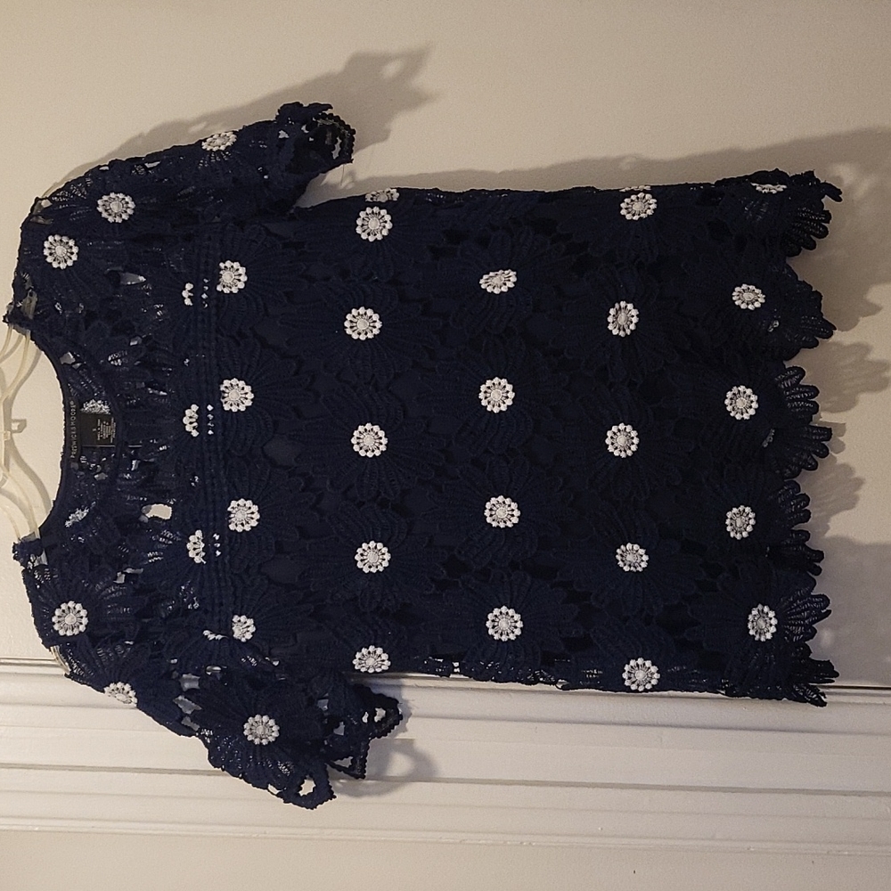 Floral patten dress shirt